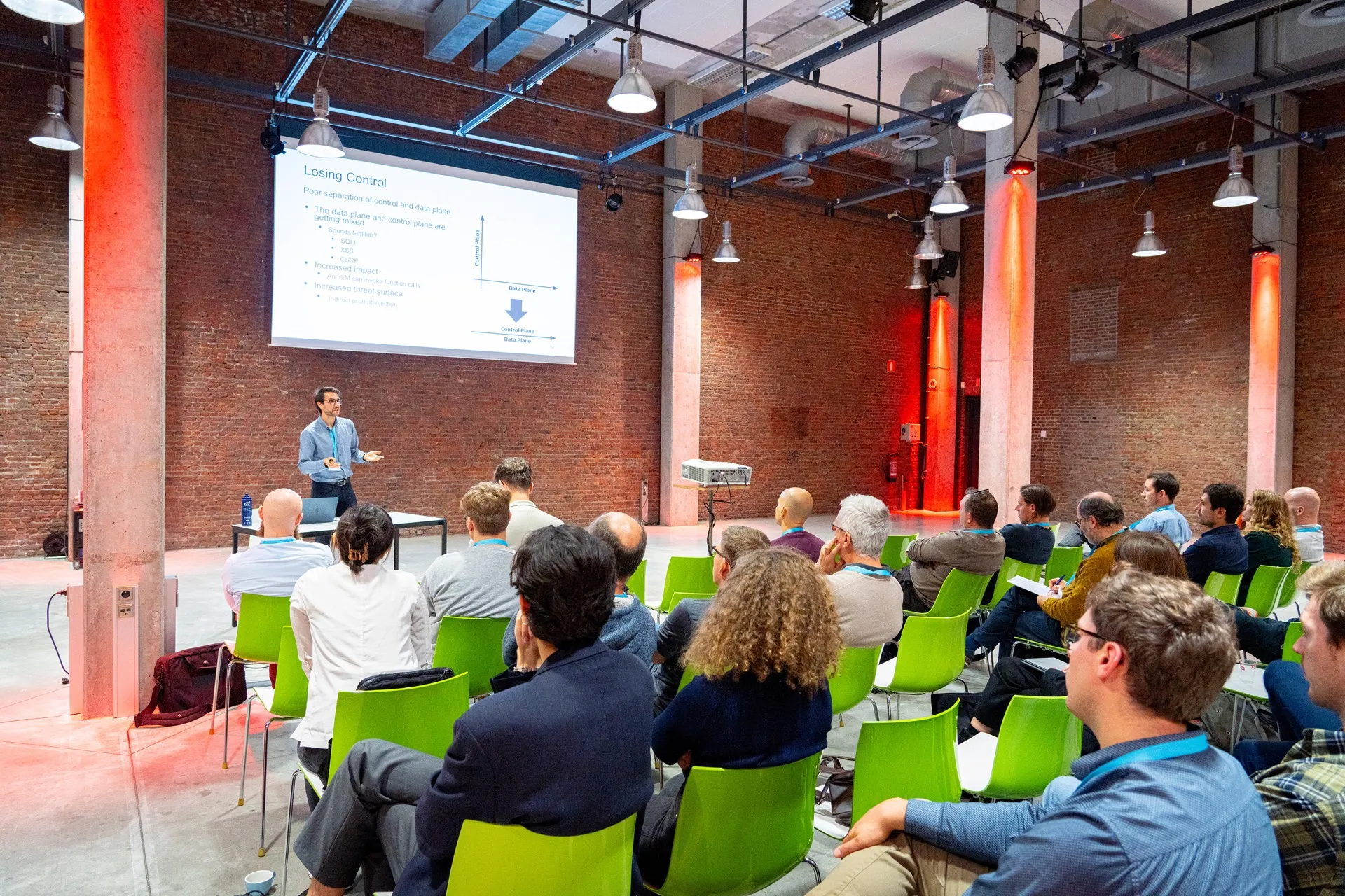 Breakout session at Cybersecurity Industry Day